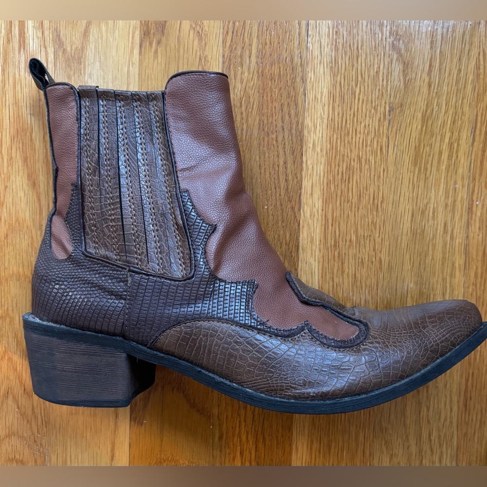 MOVING SALE Free People Matisse Western Vegan Leather Ankle Boots